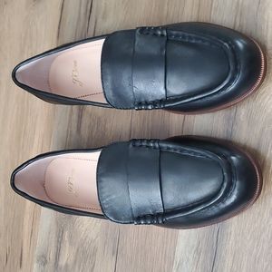 Women Jcrew Leather Penny Loafer